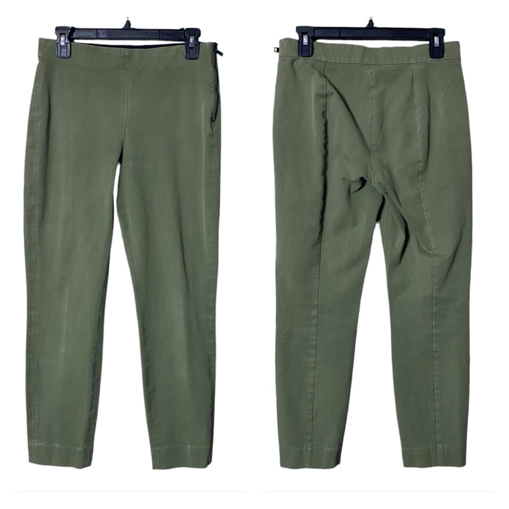 Everlane Women’s Stretch Pants Ankle Length Size 6 Green